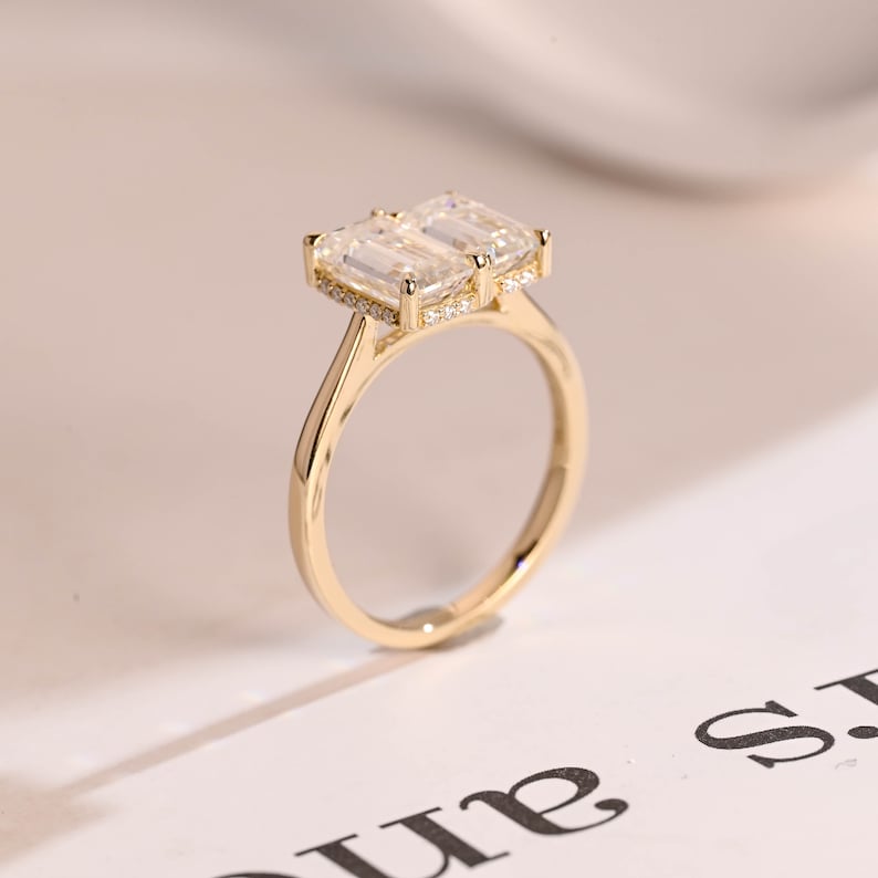 Toi et moi ring stone combination options
