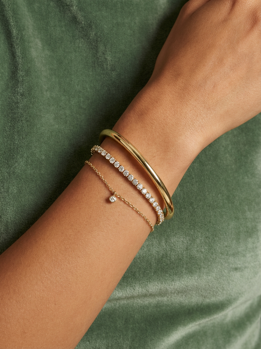 Wearing multiple bracelets together