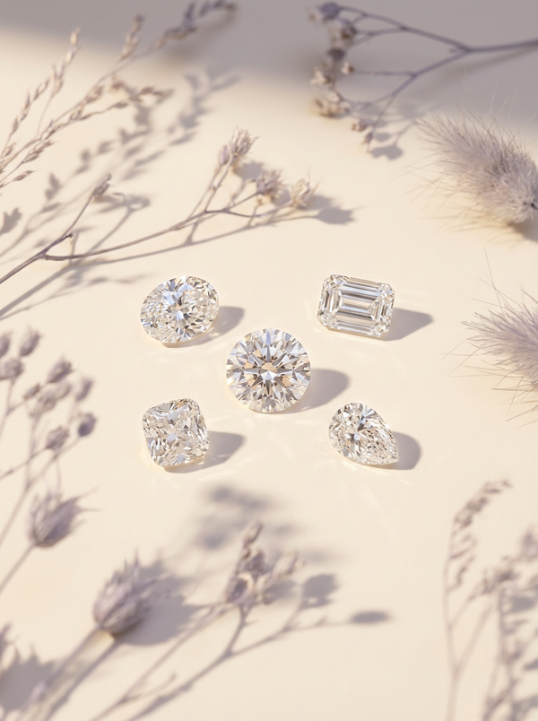 Certified loose diamonds