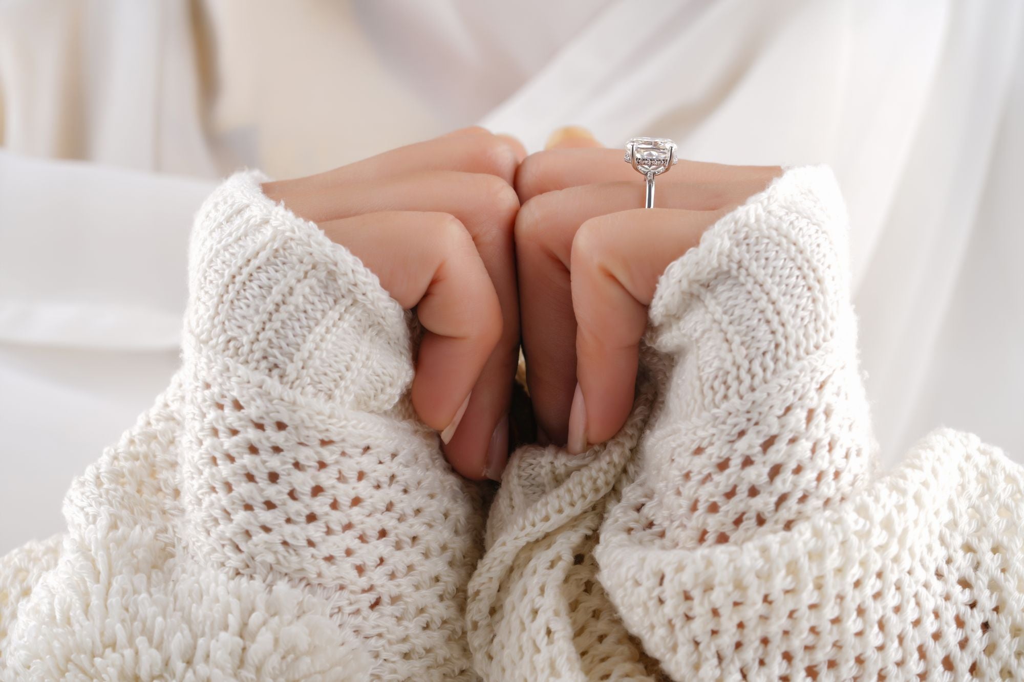 Radiant cut diamond options for bespoke engagement rings
