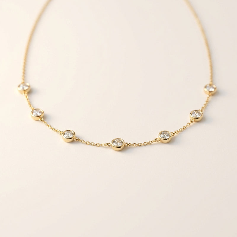 Station necklace