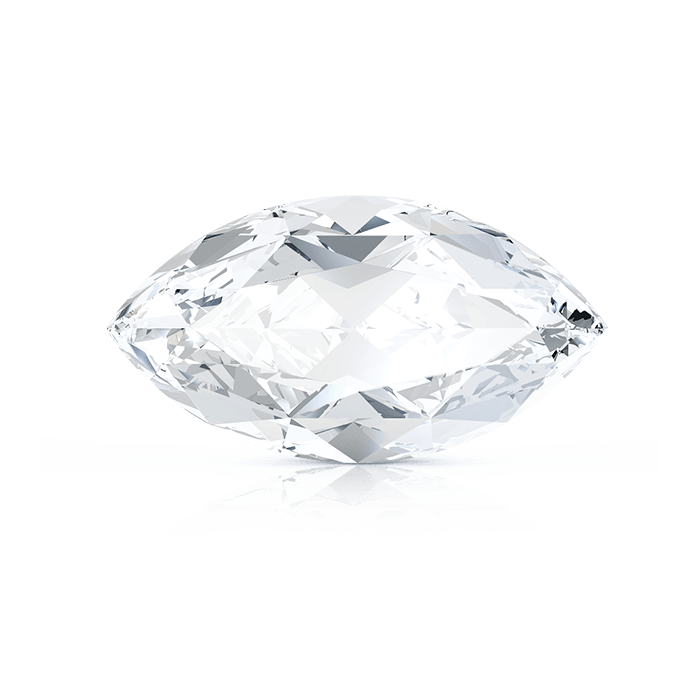 Marquise — top view