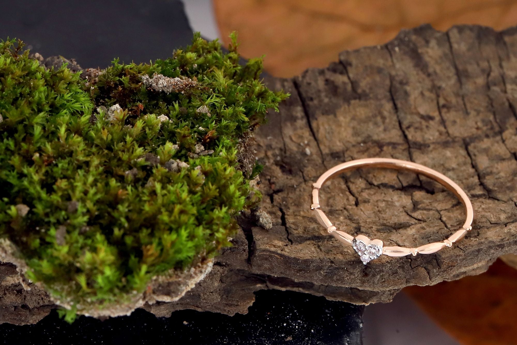Heart diamond options for bespoke engagement rings