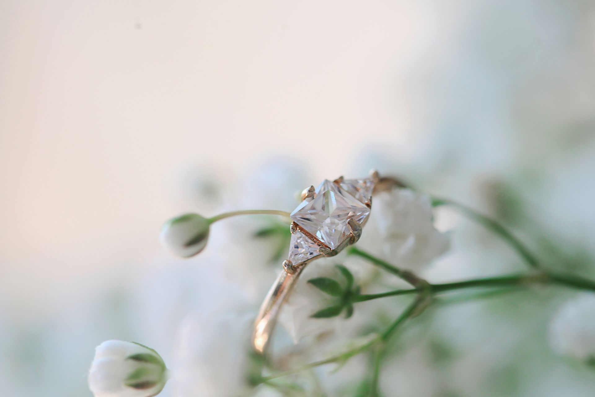 Commission your trilogy engagement ring