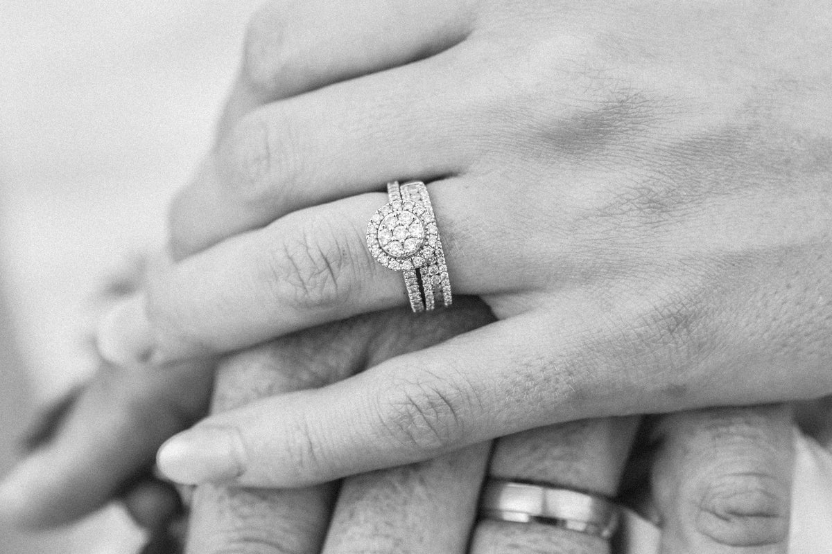 Halo engagement rings: brilliant, romantic, enduringly popular