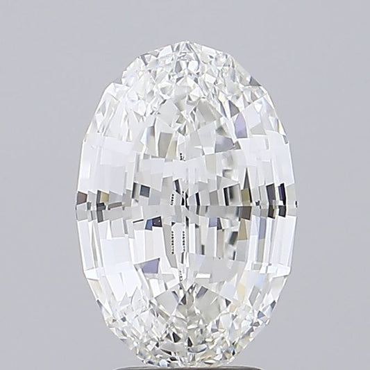 4.16ct Oval Step Cut Diamond — IGI Certified · LG711521344