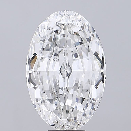 10.07ct Oval Step Cut Diamond — IGI Certified · LG698547633