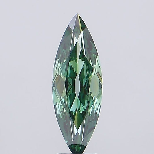 3.00ct Old Mine Marquise Diamond — IGI Certified · LG774611238
