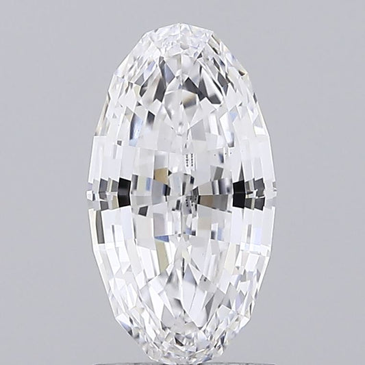 2.08ct Oval Step Cut Diamond — IGI Certified · LG778694248