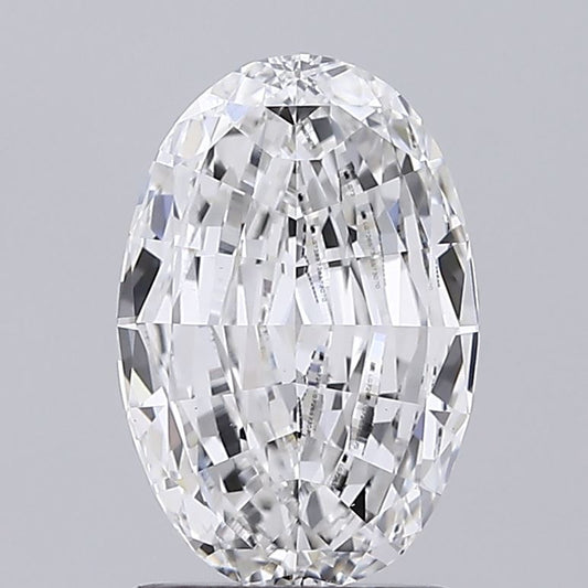 1.54ct Oval Step Cut Diamond — IGI Certified · LG726573070