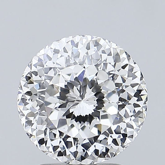 3.02ct Round Mixed Cut Diamond — IGI Certified