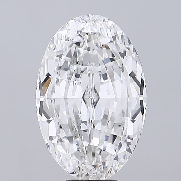 10.07ct Oval Step Cut Diamond — IGI Certified · LG698547633