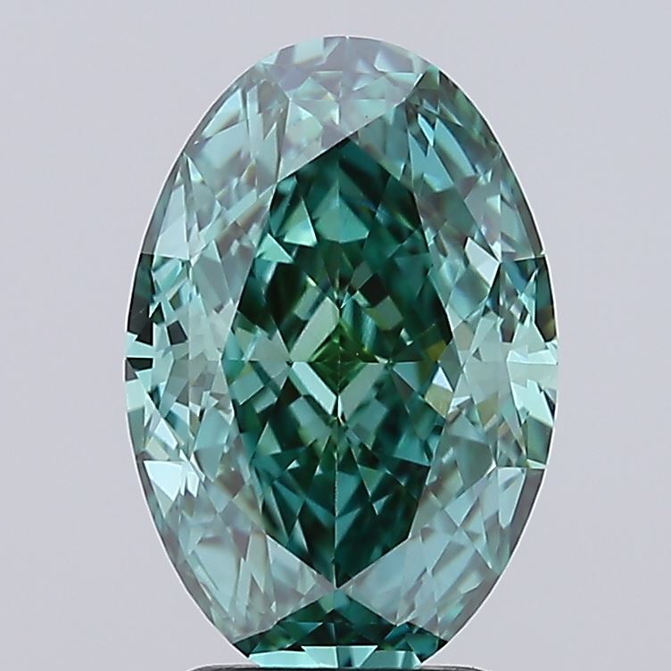 3.03ct Old Mine Oval Diamond — IGI Certified · LG787666178