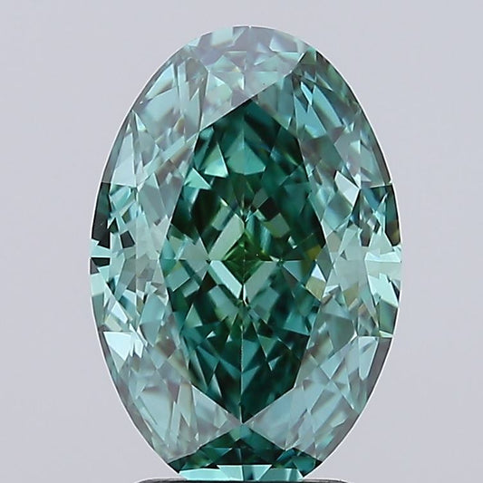3.03ct Old Mine Oval Diamond — IGI Certified · LG787666178