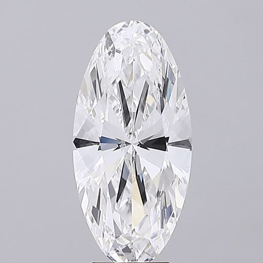 5.36ct Moval Oval Diamond — IGI Certified · LG681584235