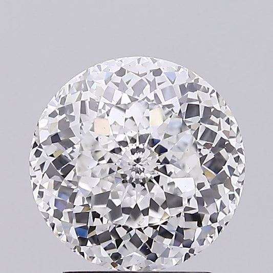 3.06ct Round Mixed Cut Diamond — IGI Certified · LG656485571