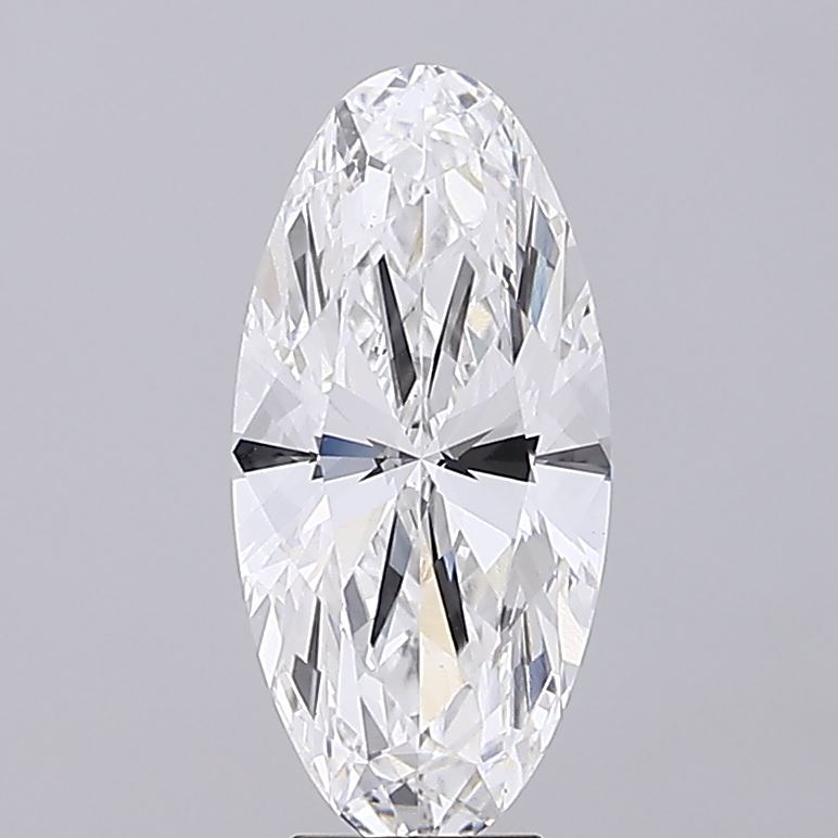 5.36ct Moval Oval Diamond — IGI Certified · LG681584235