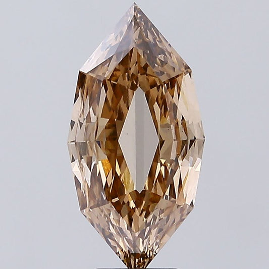 4.38ct Old Mine Marquise Diamond — IGI Certified · LG787666677