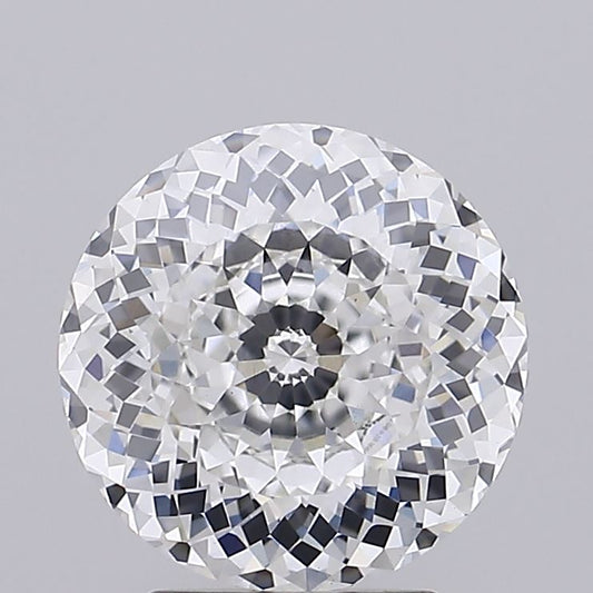 2.86ct Round Mixed Cut Diamond — IGI Certified