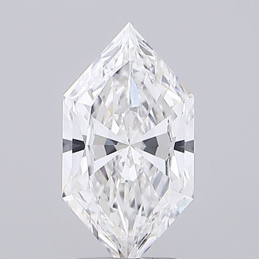 2.11ct Hexagonal Lab Grown Diamond, E VVS2, IGI Certified