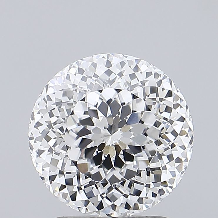 2.64ct Round Mixed Cut Diamond — IGI Certified