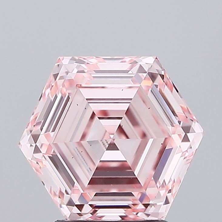 3.01ct Hexagonal Diamond — IGI Certified