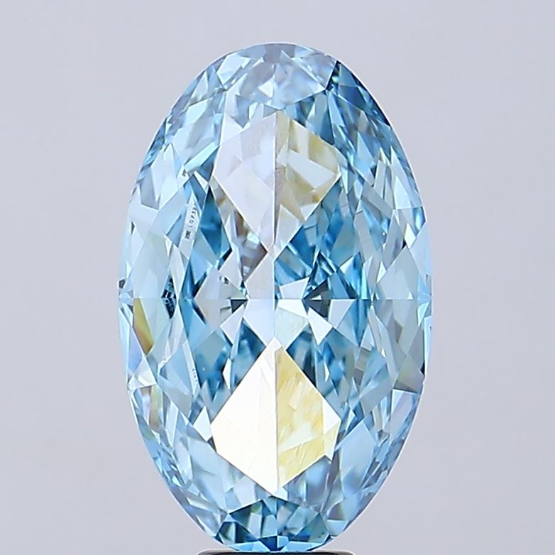 12.07ct Oval Modified Diamond — IGI Certified · LG732544212