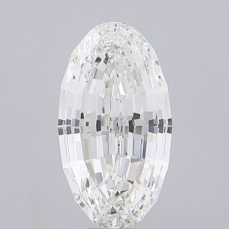 10.55ct Oval Step Cut Diamond — IGI Certified · LG760593792