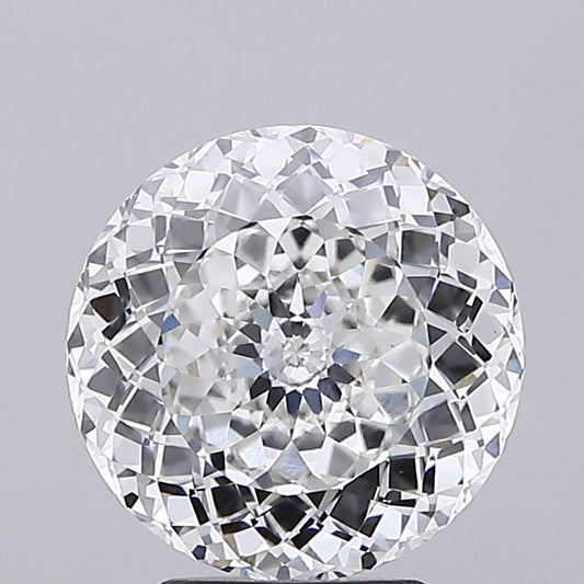4.08ct Round Mixed Cut Diamond — IGI Certified