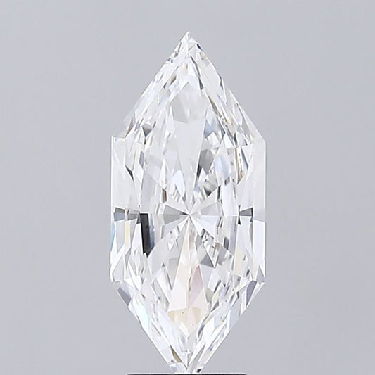 3.08ct Hexagonal Lab Grown Diamond, E VS1, IGI Certified