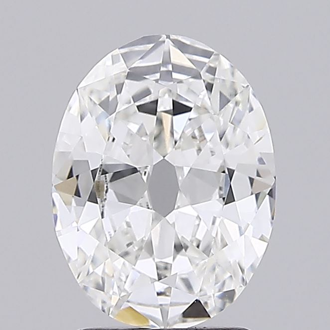 1.76ct Old Mine Oval Diamond — IGI Certified · LG761532607