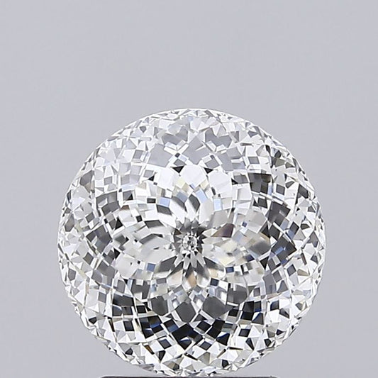 2.82ct Round Mixed Cut Diamond — IGI Certified