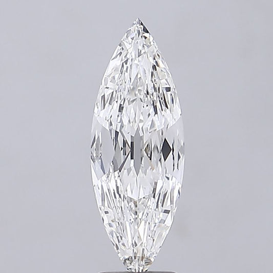 3.07ct Old Mine Marquise Diamond — IGI Certified · LG770655224