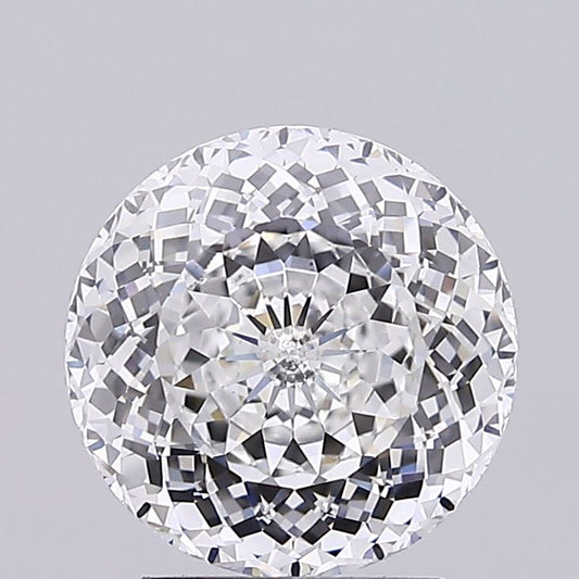 3.10ct Round Mixed Cut Diamond — IGI Certified
