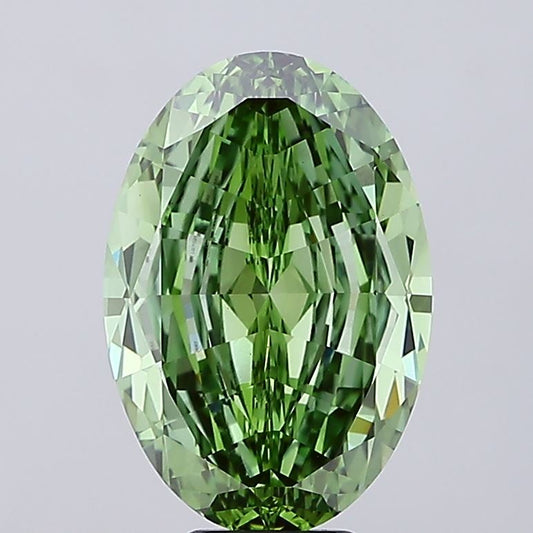 7.82ct Oval Step Cut Diamond — IGI Certified · LG702540682