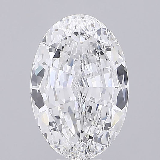 8.02ct Oval Step Cut Diamond — IGI Certified