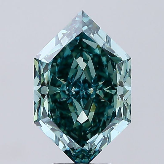 5.01ct Hexagonal Diamond — IGI Certified · LG782634020