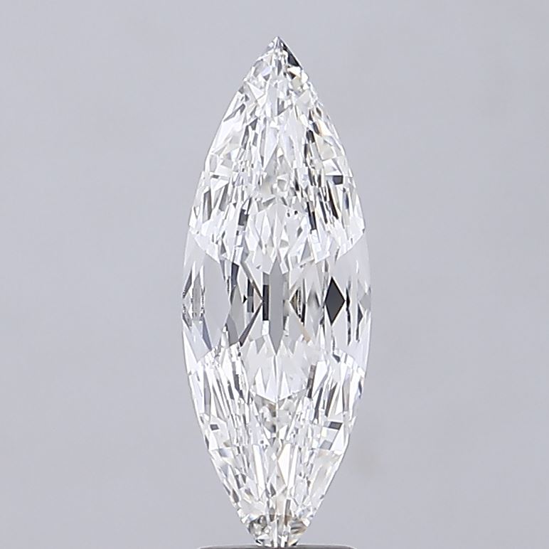 3.07ct Old Mine Marquise Diamond — IGI Certified · LG770655224