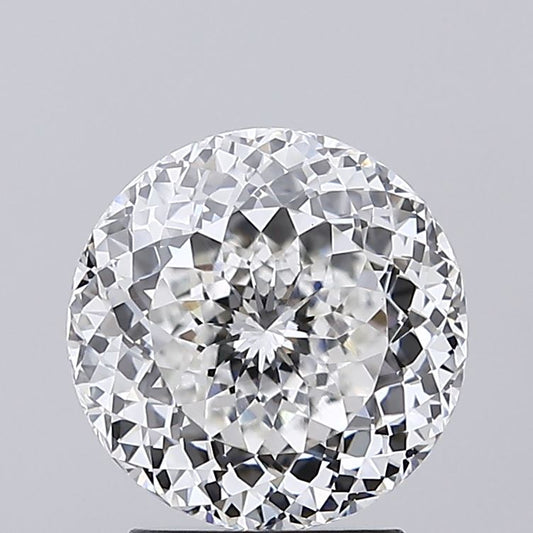 3.02ct Round Mixed Cut Diamond — IGI Certified