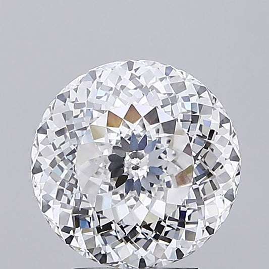 3.61ct Round Mixed Cut Diamond — IGI Certified