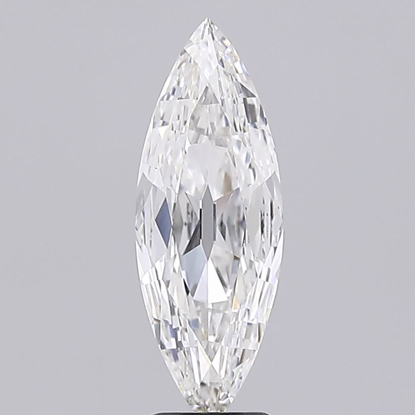 3.06ct Old Mine Marquise Diamond — IGI Certified · LG772636914