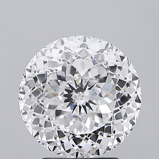3.17ct Round Mixed Cut Diamond — IGI Certified
