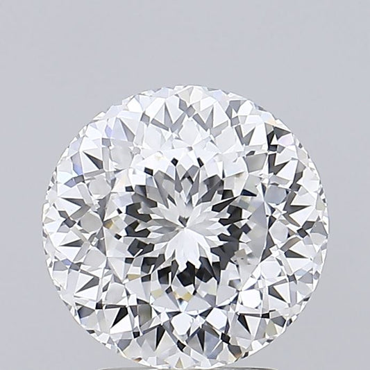 3.16ct Round Mixed Cut Diamond — IGI Certified